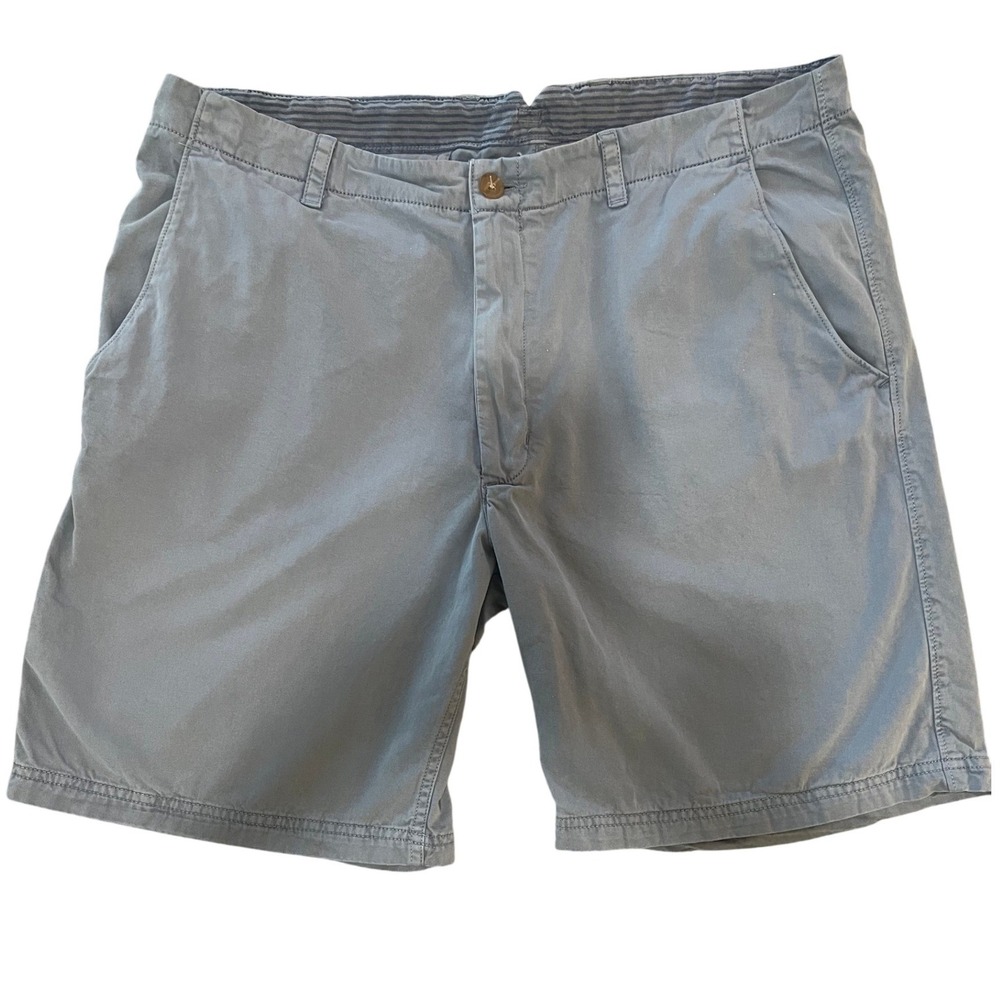 Savane Men's Blue Shorts Size‎ 36 Flat Front